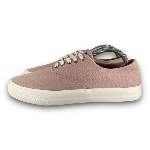 Sperry Captains CVO Sneakers STS81908 Canvas Low Top Rose Dust Pink Women 10 - Picture 2 of 9